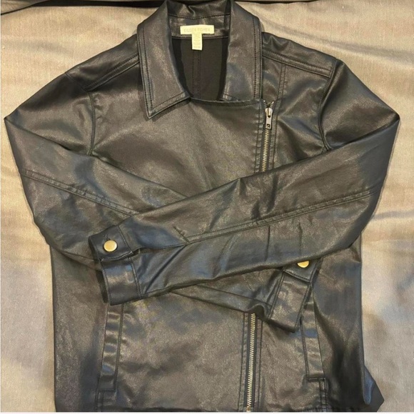 Eileen Fisher Organic Cotton Moto Jacket - Picture 6 of 6